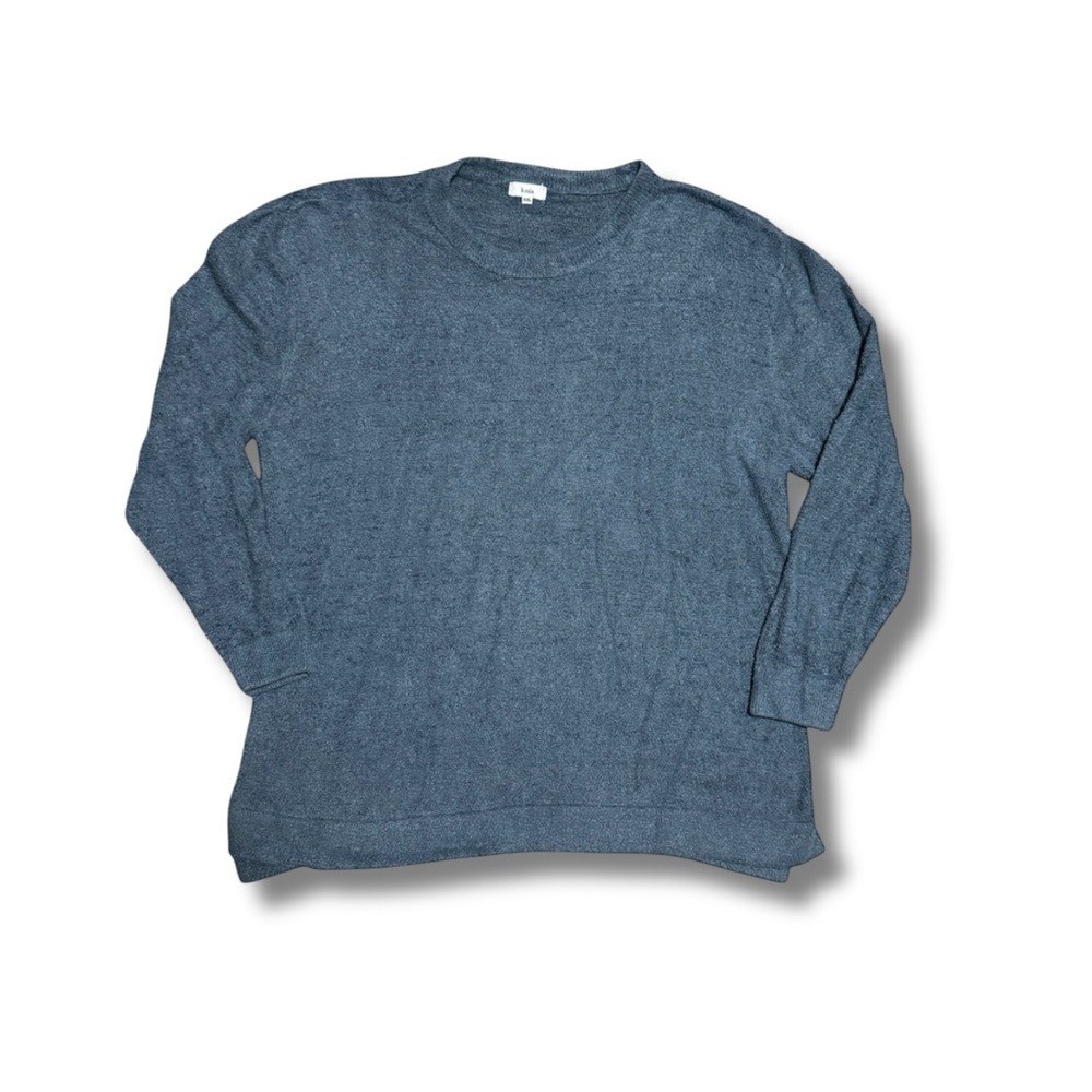 KNIX Women's Cozzzy Crewneck Soft Sweater - Slate Grey, 2XL
